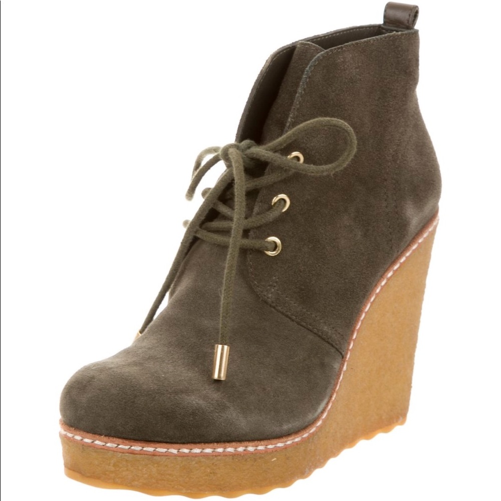 Tory Burch Suede Ankle Boots
